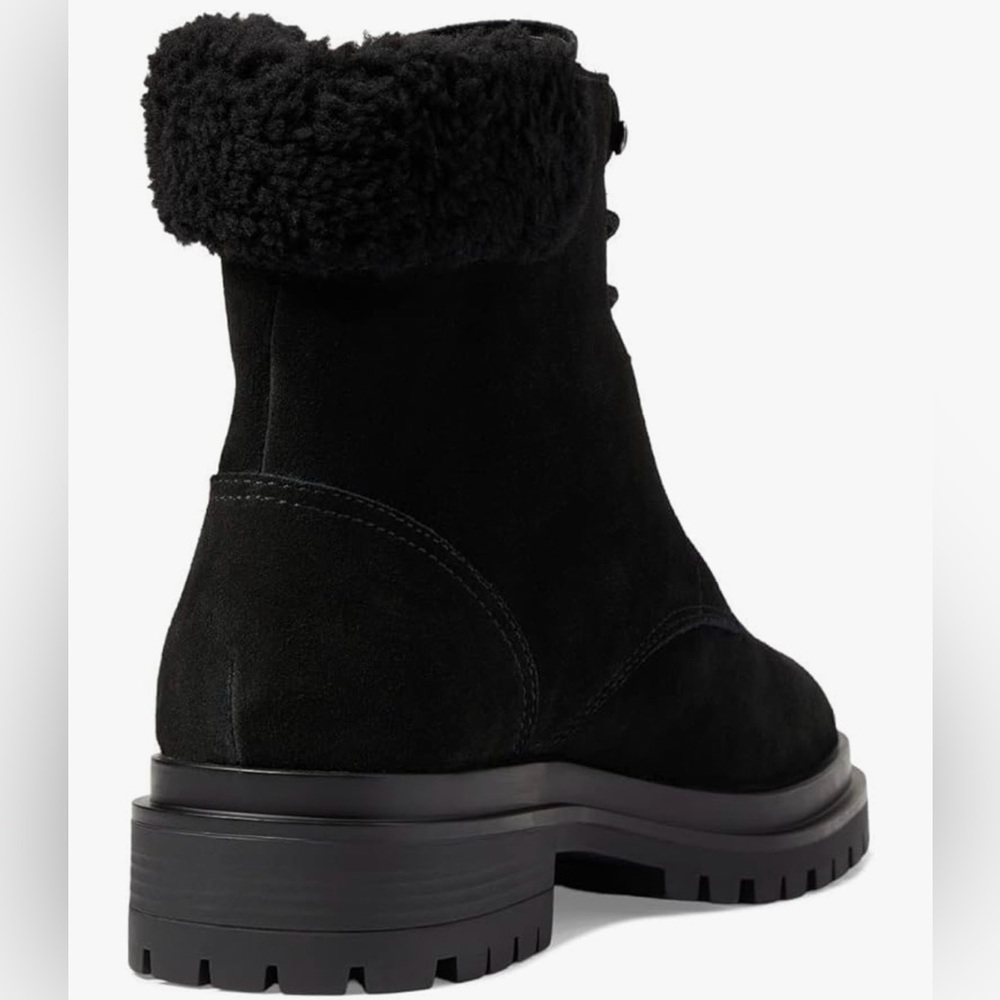 Lauren Ralph Lauren Carlee Bootie Women’s Black Suede Women's Boots Size 7 & 7.5 - Picture 2 of 15